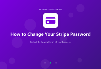 How to change a Stripe password