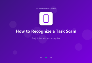 How to recognize a task scam