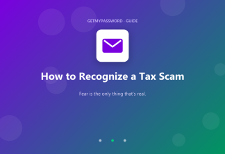 How to recognize a tax scam