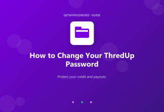 How to change a ThredUp password