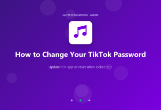 How to change a TikTok password
