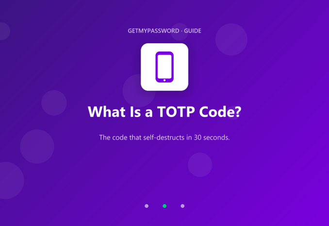 What is a TOTP code