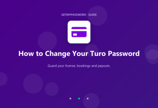 How to change a Turo password