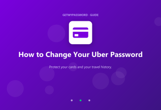 How to change an Uber password