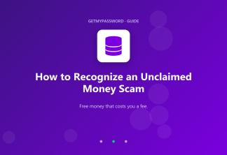 How to recognize an unclaimed money scam