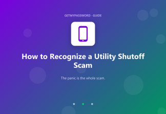 How to recognize a utility shutoff scam