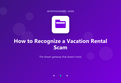 How to recognize a vacation rental scam