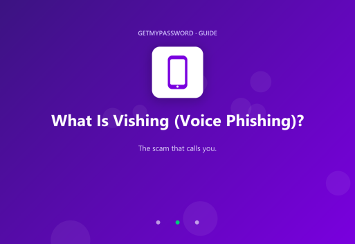 What is vishing voice phishing