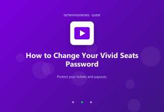 How to change a Vivid Seats password