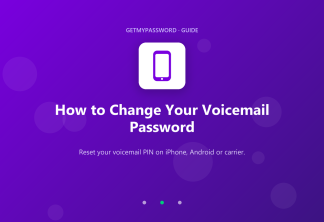 How to change your voicemail password