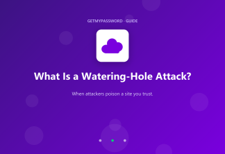 What is a watering-hole attack