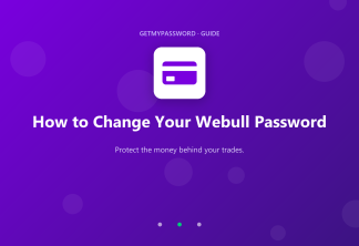 How to change a Webull password