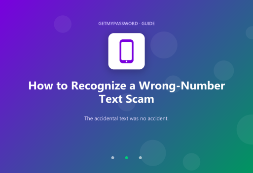 How to recognize a wrong-number text scam