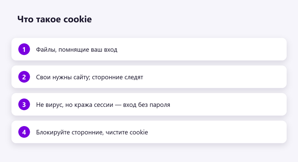 Что такое cookie