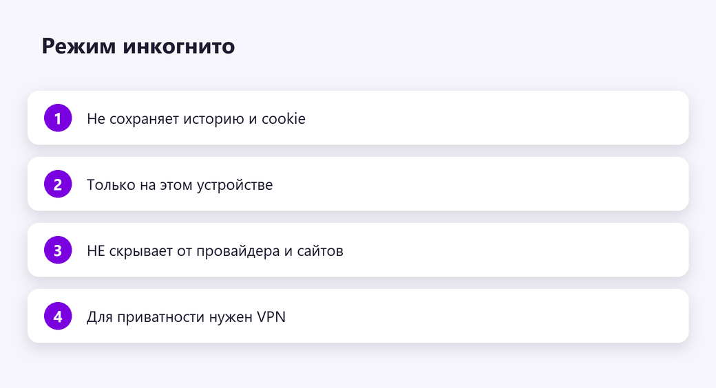 Режим инкогнито