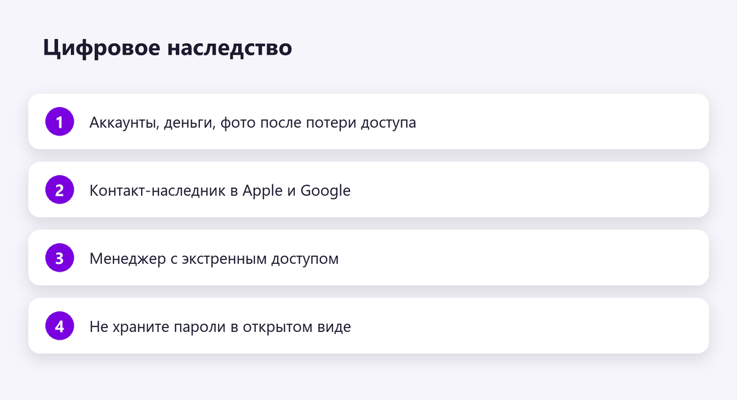 Цифровое наследство