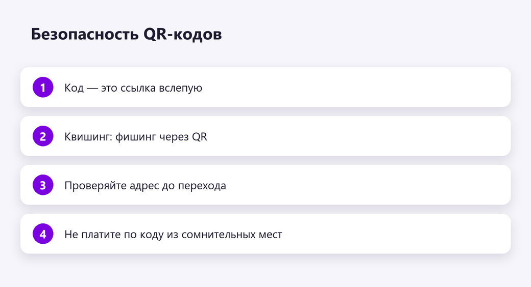 Безопасность QR-кодов