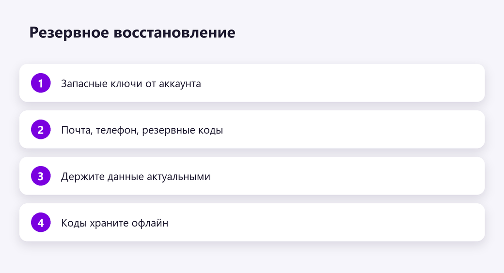 Резервное восстановление